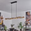 CARCANO Ceiling Light LED black, 1-light source