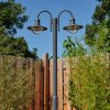ELIMA Lamp Post anthracite, 2-light sources