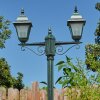 NAOFE Lamp Post green, black, 2-light sources