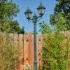 NAOFE Lamp Post green, black, 2-light sources