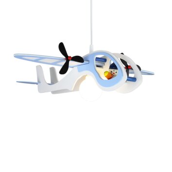 Elobra JOE Pendant Light blue, white, 1-light source