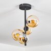CHEHALIS Ceiling Light black, 4-light sources