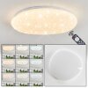 ESGOS Ceiling Light LED white, 1-light source, Remote control