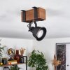 SAFARI Ceiling Light dark brown, black, 1-light source