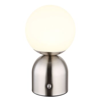 Globo JULSY Table lamp LED matt nickel, 1-light source