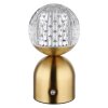 Globo JULSY Table lamp LED brass, 1-light source