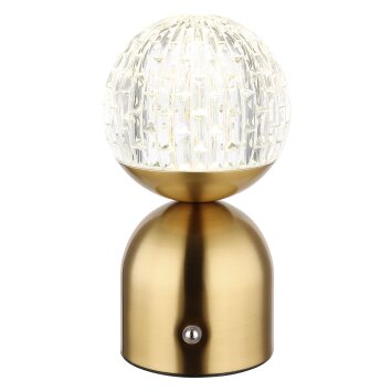 Globo JULSY Table lamp LED brass, 1-light source