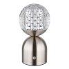 Globo JULSY Table lamp LED matt nickel, 1-light source
