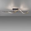 Paul Neuhaus Q-SWING Ceiling Light LED anthracite, gold, 1-light source, Remote control