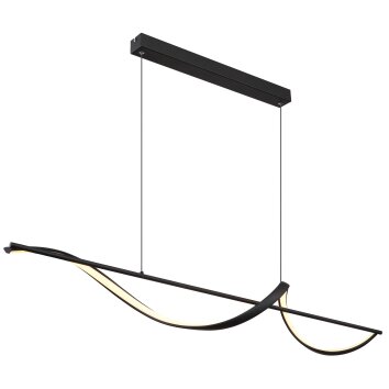 GLOBO Pendant Light LED black, 1-light source