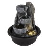Globo FONTANA indoor fountain LED black, 1-light source