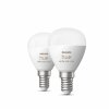 Philips Hue Set of 2 E14 LED 5,1 Watt 4000 Kelvin 470 Lumen