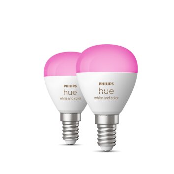 Philips Hue Set of 2 E14 LED 5,1 Watt 4000 Kelvin 470 Lumen