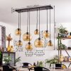 KOYOTO Pendant Light - glass Amber, 8-light sources