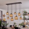 KOYOTO Pendant Light - glass Amber, 8-light sources