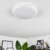 MELRES Ceiling Light LED white, 1-light source, Remote control