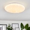 MELRES Ceiling Light LED white, 1-light source, Remote control