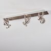 YOMETCHEN Ceiling Light LED matt nickel, 3-light sources