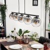 GASTOR Pendant Light - glass clear, Smoke-coloured, 5-light sources