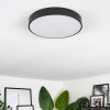 DIAGONAL Ceiling Light LED black, 1-light source, Remote control