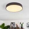 DIAGONAL Ceiling Light LED black, 1-light source, Remote control