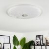 KLOSTERS Ceiling Light LED white, 1-light source, Remote control