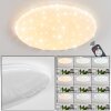 BENIFLA Ceiling Light LED white, 1-light source, Remote control