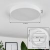 DIAGONAL Ceiling Light LED white, 1-light source, Remote control