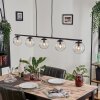 GASTOR Pendant Light - glass clear, 5-light sources