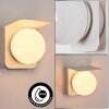 WIMMIS Outdoor Wall Light white, 1-light source