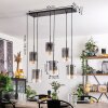 PARANE Pendant Light clear, Smoke-coloured, 6-light sources