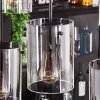 PARANE Pendant Light clear, Smoke-coloured, 6-light sources