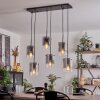 PARANE Pendant Light clear, Smoke-coloured, 6-light sources