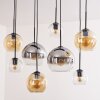 KOYOTO Pendant Light - glass Amber, clear, Smoke-coloured, 8-light sources