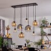 KOYOTO Pendant Light - glass Amber, clear, Smoke-coloured, 8-light sources