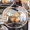 APEDO Pendant Light - glass Amber, clear, 8-light sources