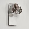YOMETCHEN Wall Light LED matt nickel, 1-light source