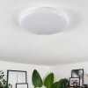 MELRES Ceiling Light LED white, 1-light source, Remote control