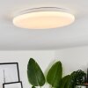 MELRES Ceiling Light LED white, 1-light source, Remote control