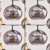 APEDO Pendant Light - glass Smoke-coloured, 8-light sources