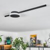 AMDAL Ceiling Light LED black, 2-light sources