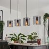 PARANE Pendant Light Smoke-coloured, 4-light sources