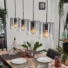 PARANE Pendant Light clear, Smoke-coloured, 4-light sources