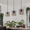 PARANE Pendant Light Smoke-coloured, 3-light sources
