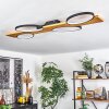 CHANCANI Ceiling Light LED Ecru, black, 1-light source
