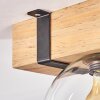 MONTGOMERY Ceiling Light - glass Ecru, black, 1-light source