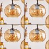 APEDO Pendant Light - glass Amber, 8-light sources