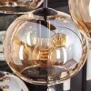 APEDO Pendant Light - glass Amber, 8-light sources