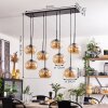 APEDO Pendant Light - glass Amber, 8-light sources
