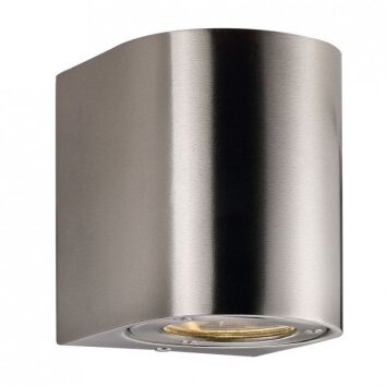Nordlux CANTO outdoor wall light LED stainless steel, 2-light sources